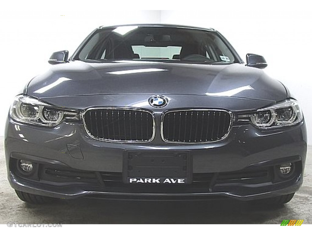 2018 3 Series 320i xDrive Sedan - Mineral Grey Metallic / Black photo #2