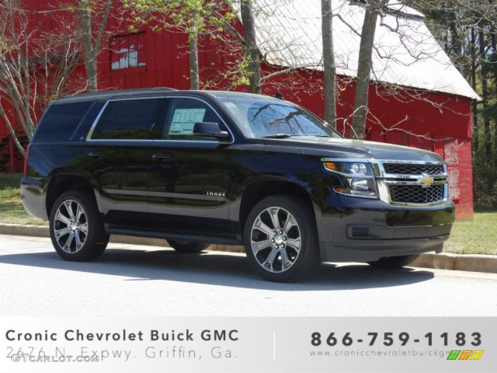 Black Chevrolet Tahoe