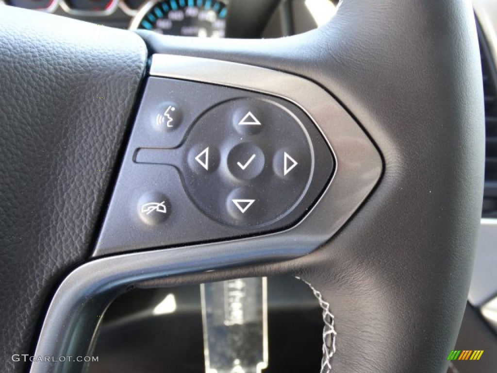 2019 Chevrolet Tahoe LT Jet Black Steering Wheel Photo #132773918