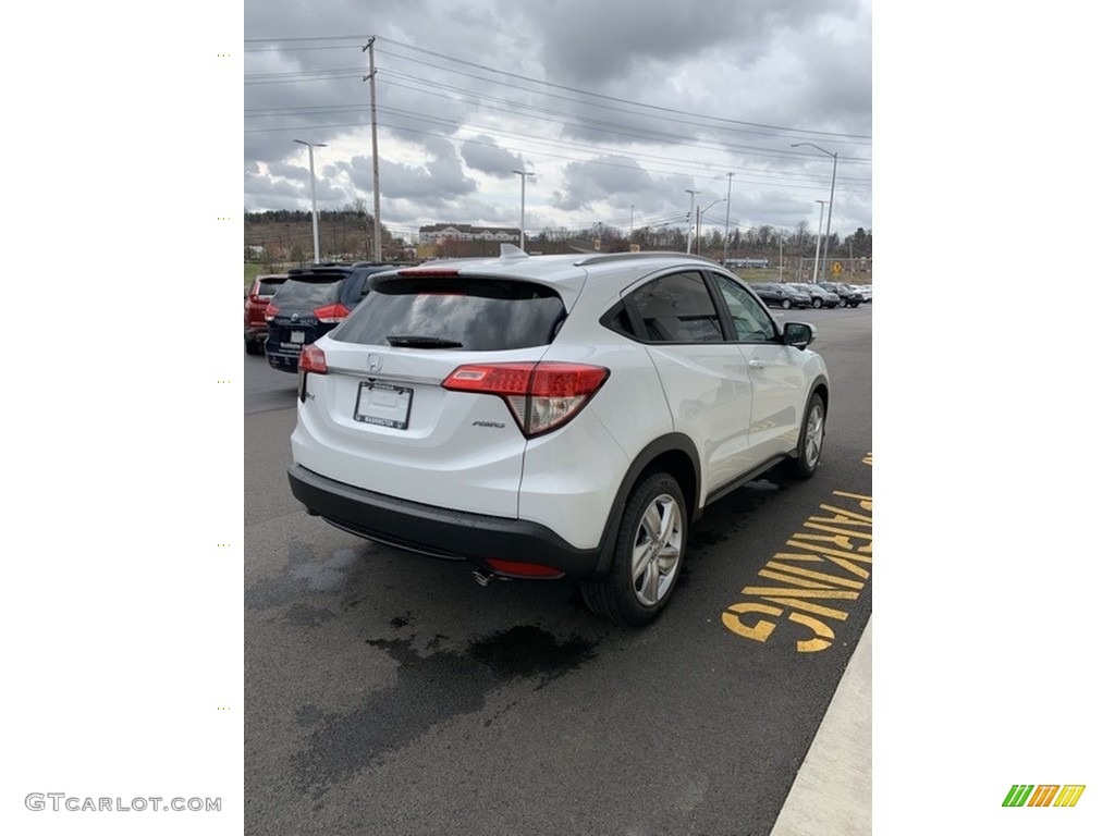 2019 HR-V EX-L AWD - Platinum White Pearl / Gray photo #5