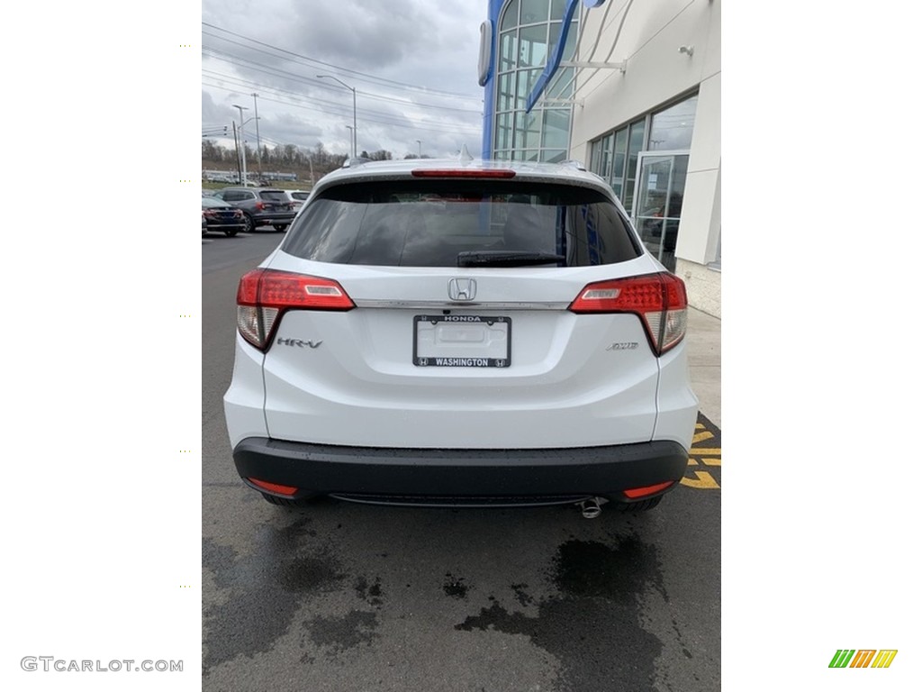 2019 HR-V EX-L AWD - Platinum White Pearl / Gray photo #6