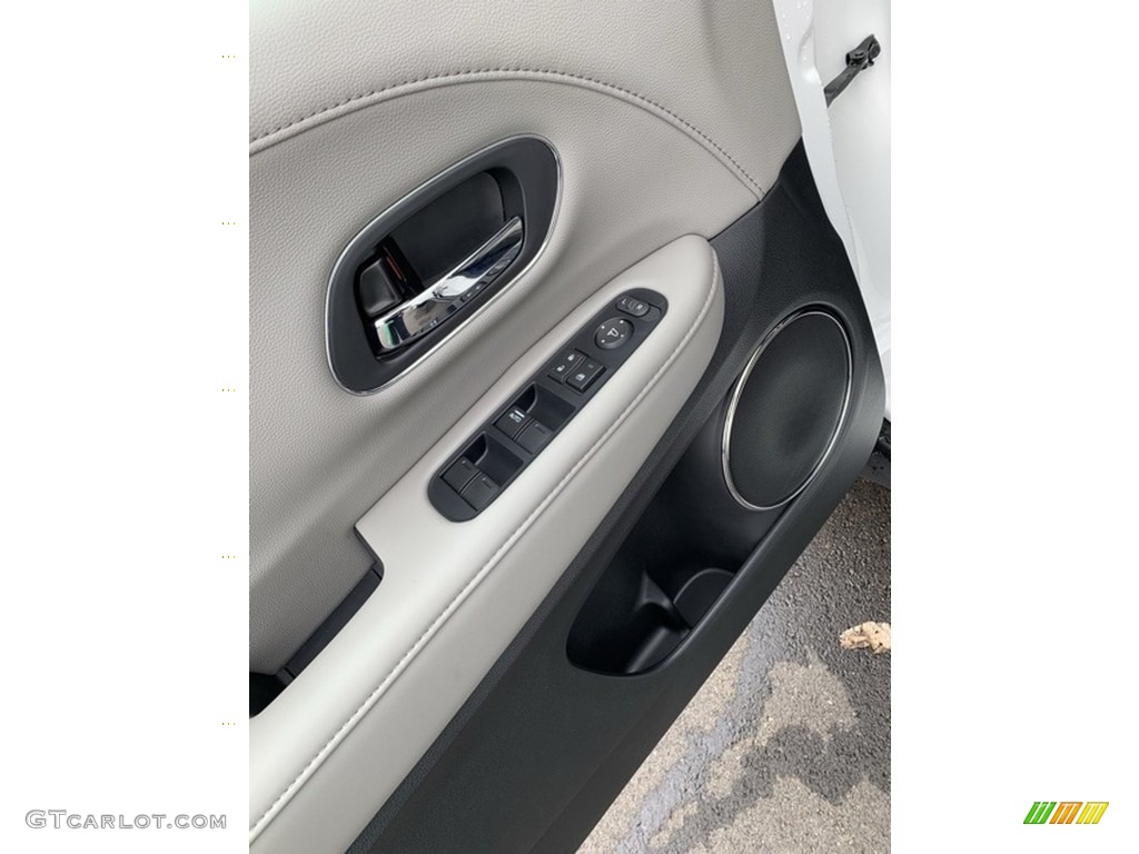 2019 HR-V EX-L AWD - Platinum White Pearl / Gray photo #9