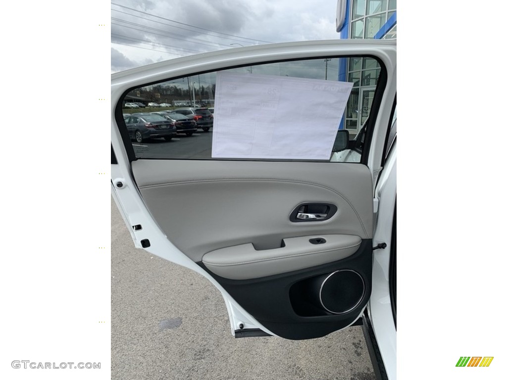 2019 HR-V EX-L AWD - Platinum White Pearl / Gray photo #16