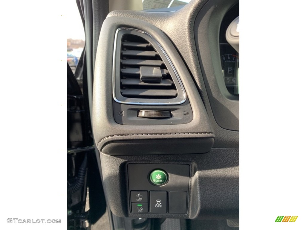 2019 HR-V Touring AWD - Crystal Black Pearl / Black photo #10