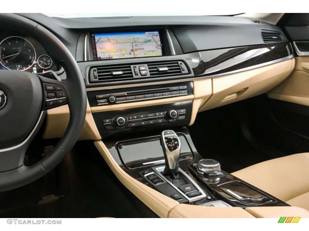 2016 5 Series 528i Sedan - Glacier Silver Metallic / Venetian Beige/Black photo #5