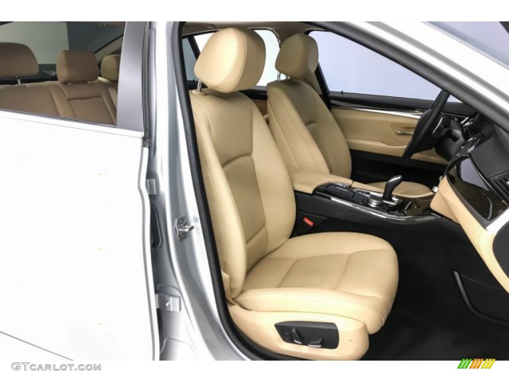 2016 5 Series 528i Sedan - Glacier Silver Metallic / Venetian Beige/Black photo #6