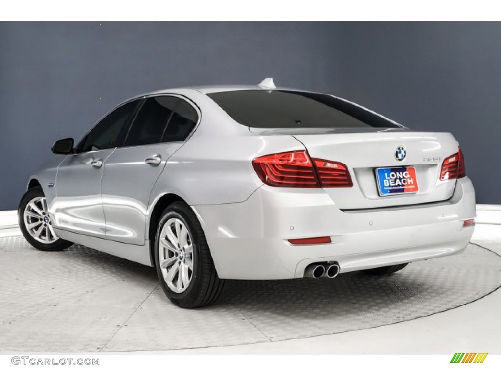 2016 5 Series 528i Sedan - Glacier Silver Metallic / Venetian Beige/Black photo #10