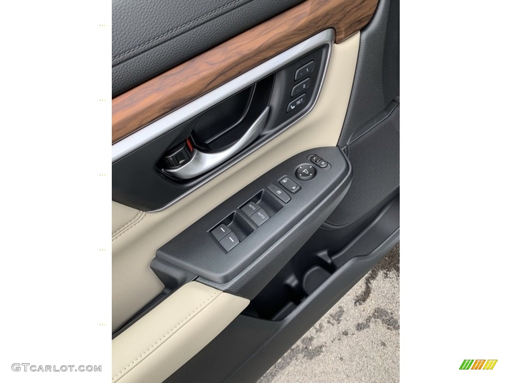 2019 CR-V EX-L AWD - Platinum White Pearl / Gray photo #9