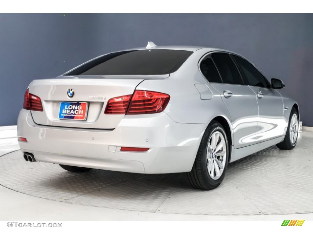 2016 5 Series 528i Sedan - Glacier Silver Metallic / Venetian Beige/Black photo #17