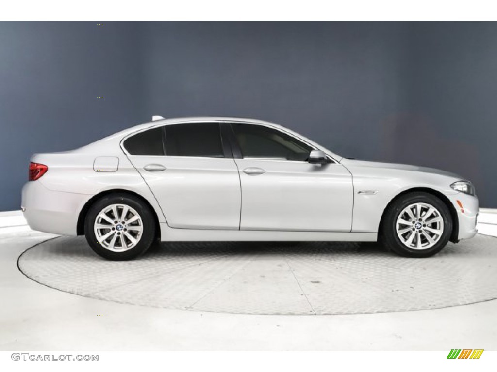2016 5 Series 528i Sedan - Glacier Silver Metallic / Venetian Beige/Black photo #19
