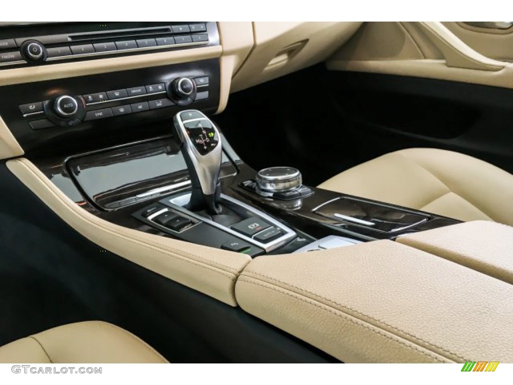 2016 5 Series 528i Sedan - Glacier Silver Metallic / Venetian Beige/Black photo #21