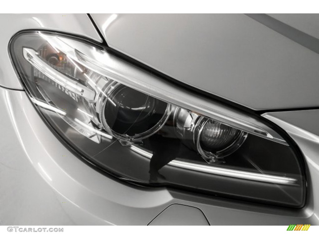 2016 5 Series 528i Sedan - Glacier Silver Metallic / Venetian Beige/Black photo #31