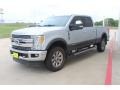 2017 Ingot Silver Ford F250 Super Duty Lariat Crew Cab 4x4  photo #4