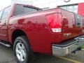 2006 Red Brawn Nissan Titan SE Crew Cab 4x4  photo #16