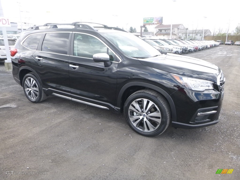 Crystal Black Silica 2019 Subaru Ascent Touring Exterior Photo #132779915