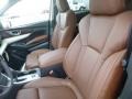 2019 Subaru Ascent Java Brown Interior Front Seat Photo