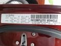 PRV: Delmonico Red Pearl 2019 Ram 3500 Tradesman Crew Cab 4x4 Chassis Color Code