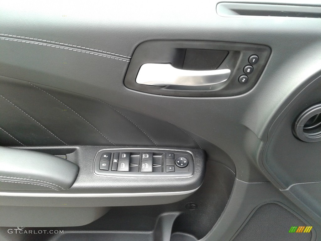 2019 Dodge Charger R/T Scat Pack Black Door Panel Photo #132783661