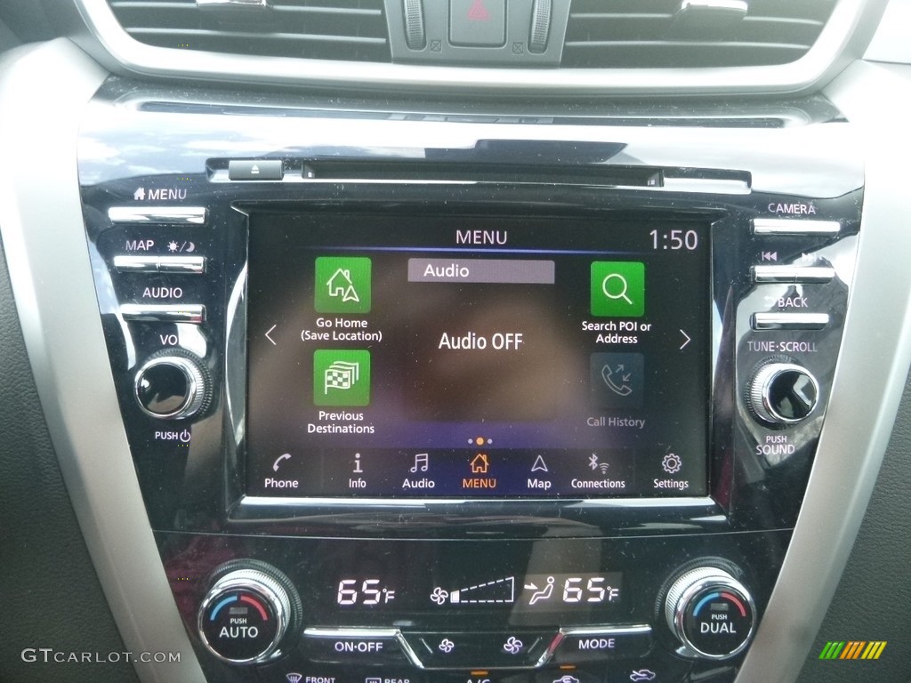 2019 Nissan Murano SL AWD Controls Photo #132785500