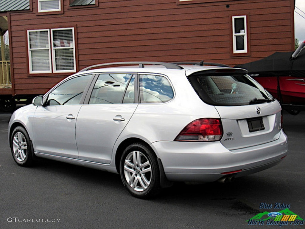 2012 Jetta TDI SportWagen - Moonrock Silver Metallic / Titan Black photo #3