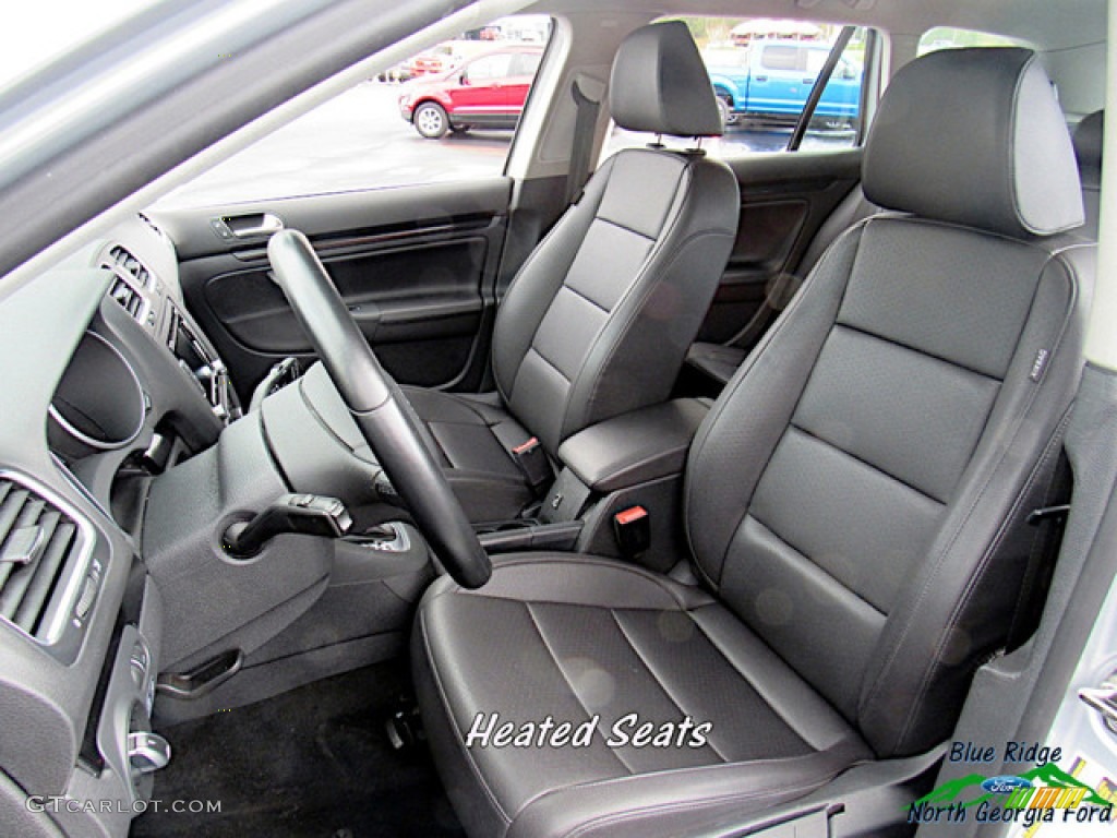 2012 Jetta TDI SportWagen - Moonrock Silver Metallic / Titan Black photo #10