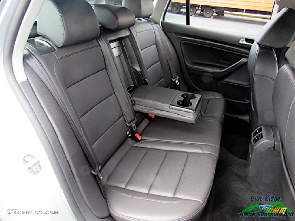 2012 Jetta TDI SportWagen - Moonrock Silver Metallic / Titan Black photo #12