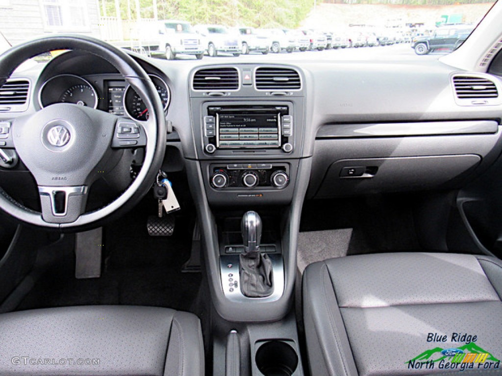 2012 Jetta TDI SportWagen - Moonrock Silver Metallic / Titan Black photo #15