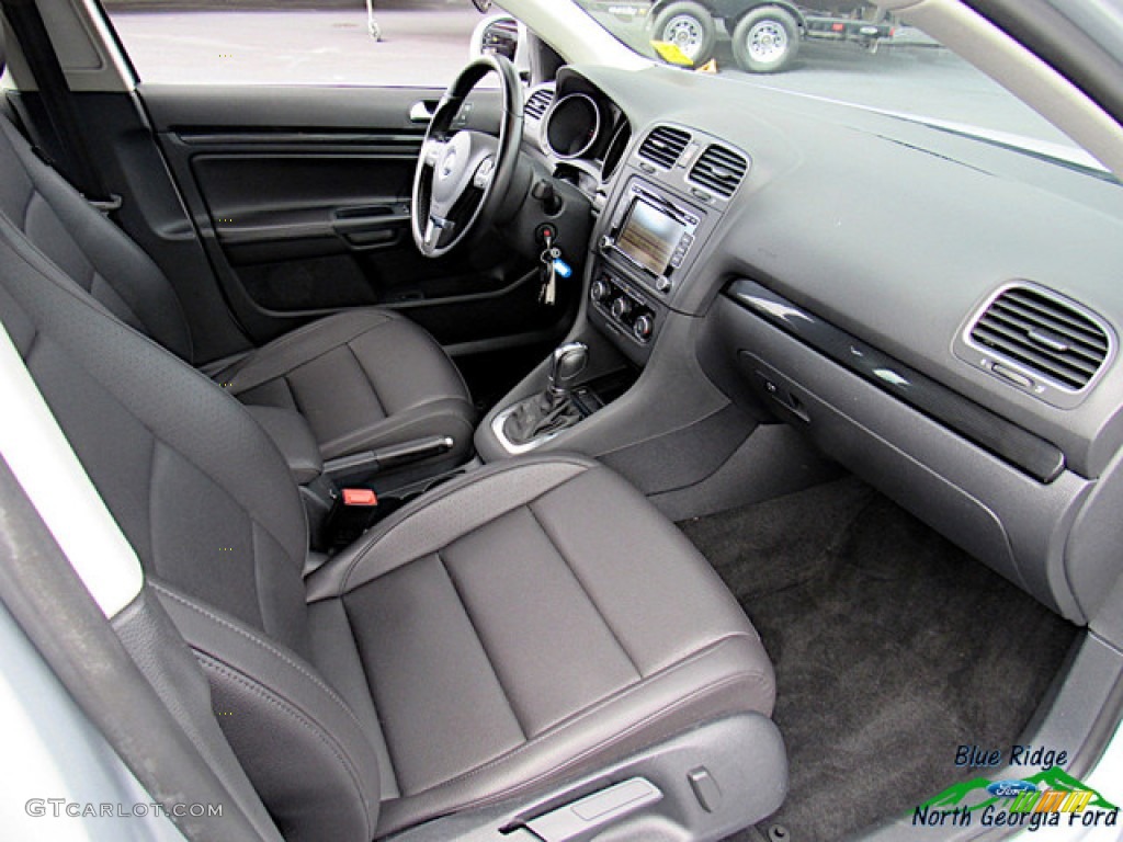 2012 Jetta TDI SportWagen - Moonrock Silver Metallic / Titan Black photo #26