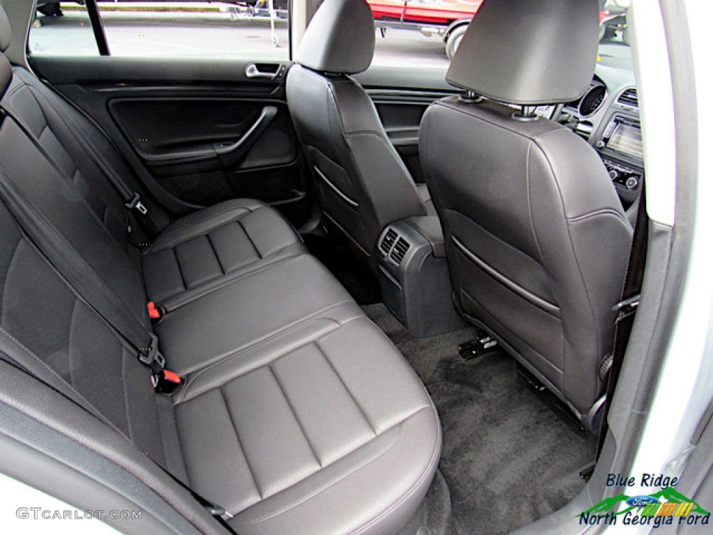 2012 Jetta TDI SportWagen - Moonrock Silver Metallic / Titan Black photo #27