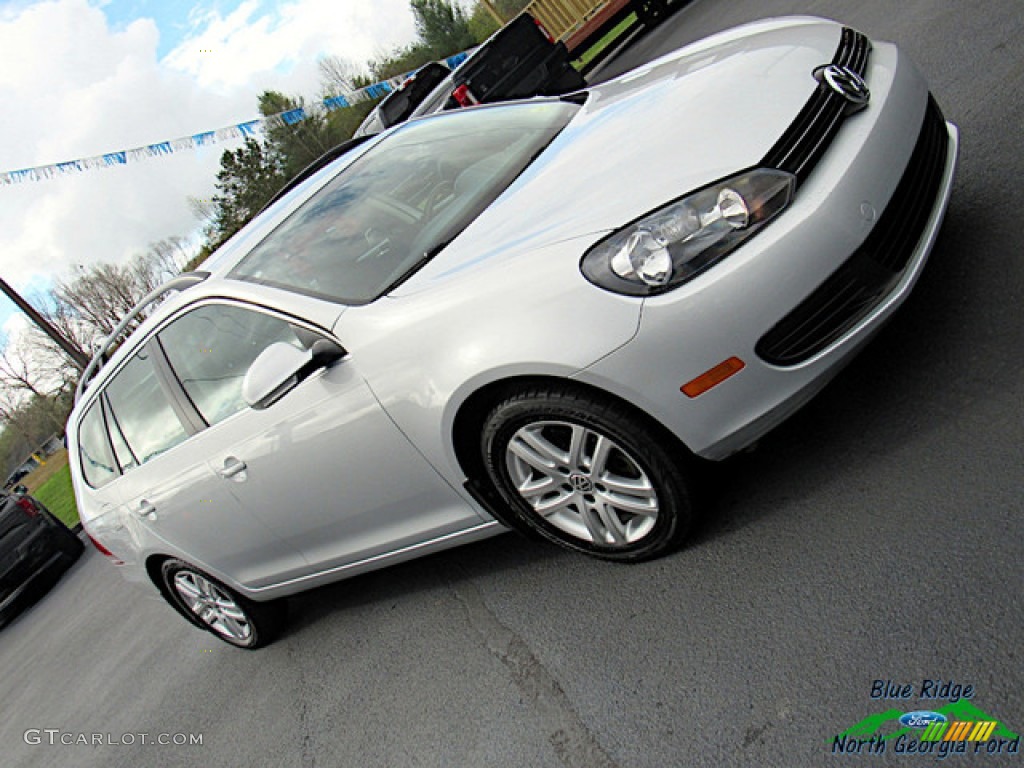2012 Jetta TDI SportWagen - Moonrock Silver Metallic / Titan Black photo #29