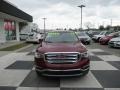 2017 Crimson Red Tintcoat GMC Acadia SLT  photo #2