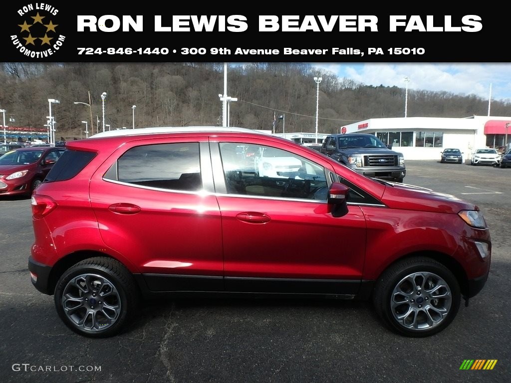 Ruby Red Ford EcoSport