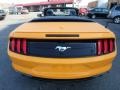 2018 Orange Fury Ford Mustang EcoBoost Premium Convertible  photo #3