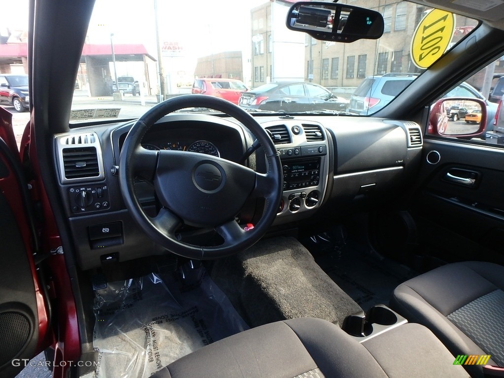 2011 Colorado LT Crew Cab 4x4 - Cardinal Red Metallic / Ebony photo #13