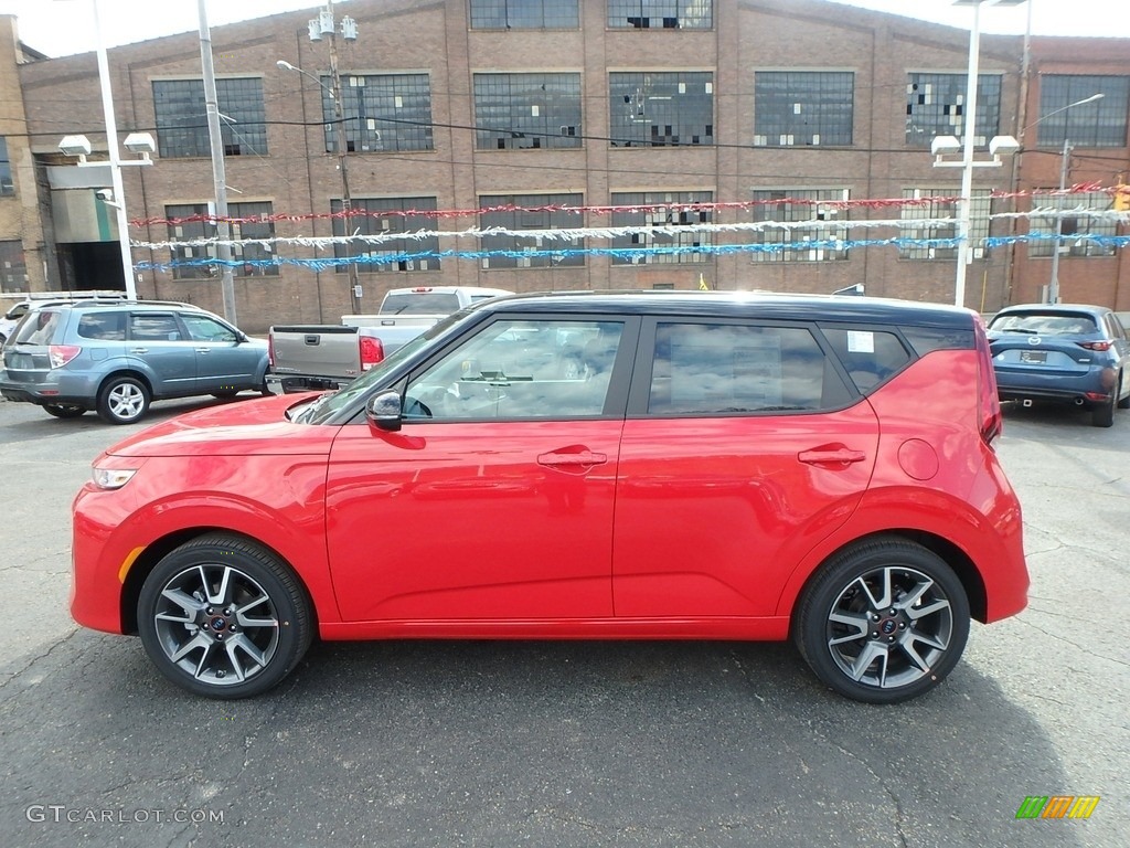 Inferno Red 2020 Kia Soul GT-Line Exterior Photo #132792281