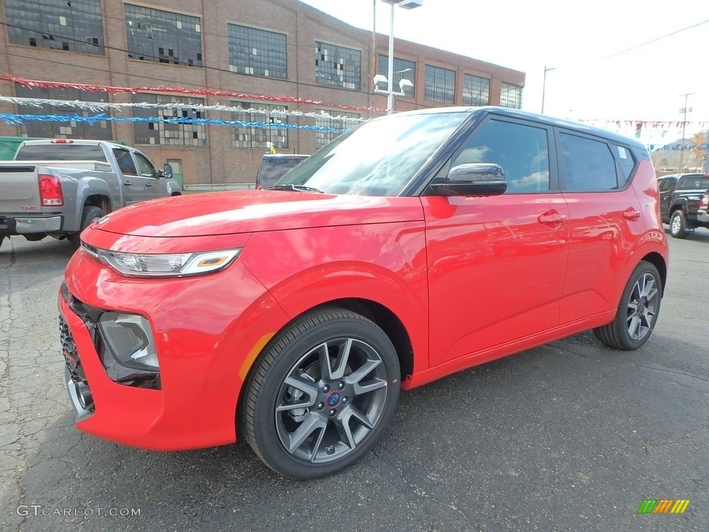 Inferno Red 2020 Kia Soul GT-Line Exterior Photo #132792293