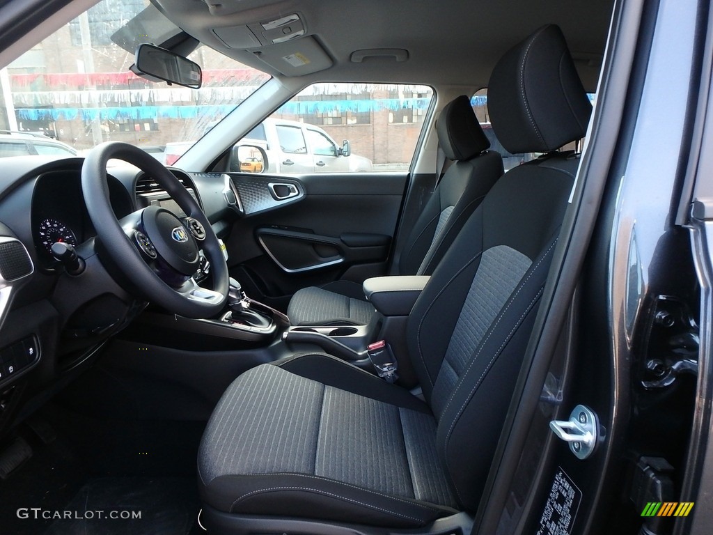 Gray Two-Tone Interior 2020 Kia Soul S Photo #132792548