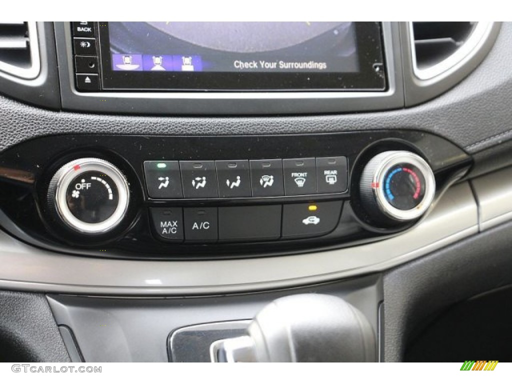 2015 CR-V EX - Obsidian Blue Pearl / Gray photo #24