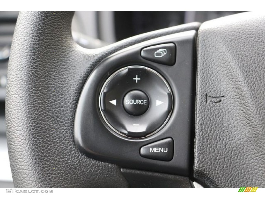 2015 CR-V EX - Obsidian Blue Pearl / Gray photo #28