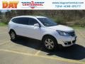 Summit White 2016 Chevrolet Traverse LT AWD
