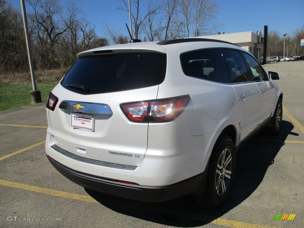 2016 Traverse LT AWD - Summit White / Ebony photo #5