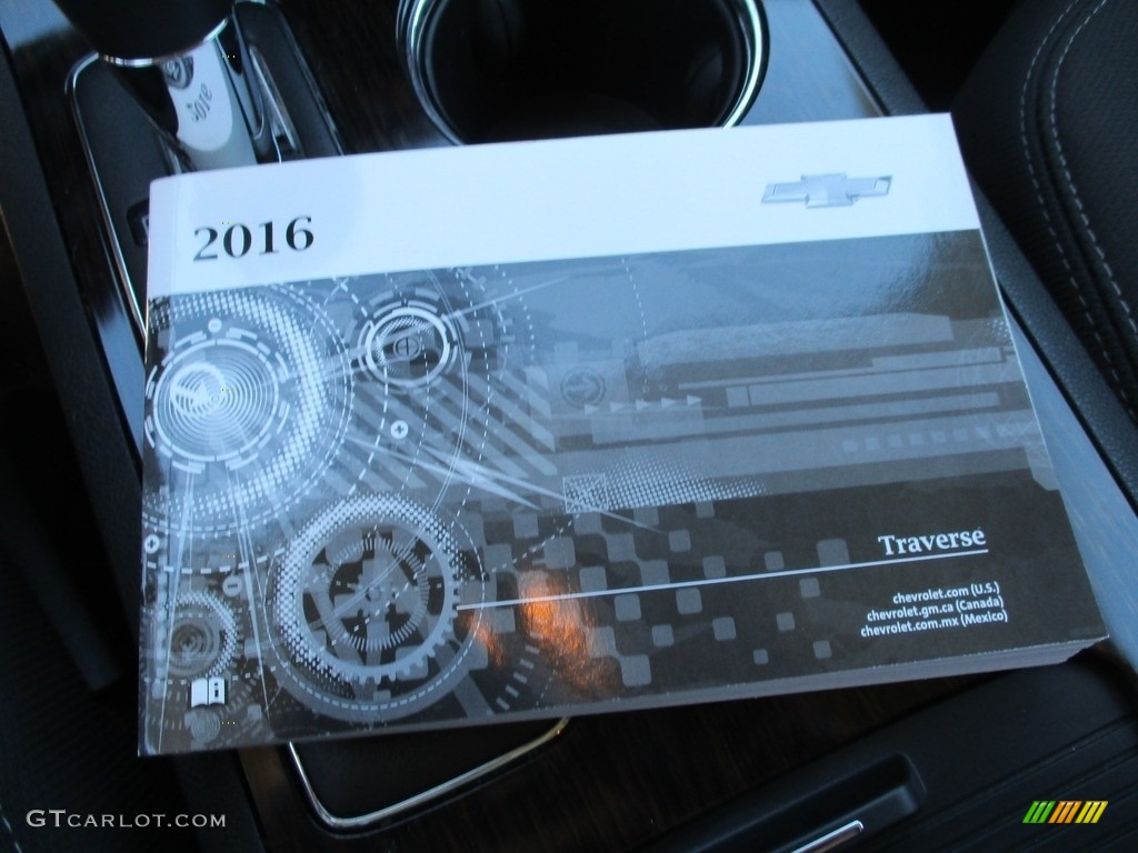 2016 Traverse LT AWD - Summit White / Ebony photo #35