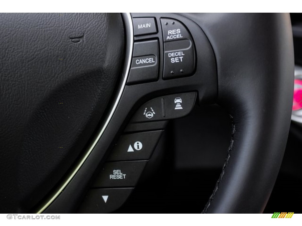 2019 Acura ILX Technology Ebony Steering Wheel Photo #132795167