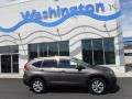 2013 Urban Titanium Metallic Honda CR-V EX AWD  photo #2