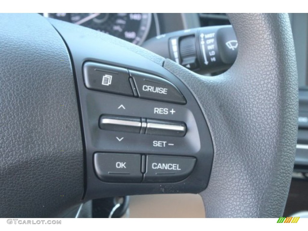 2019 Elantra SEL - Scarlet Red / Beige photo #15