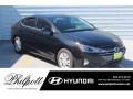 2019 Phantom Black Hyundai Elantra SEL  photo #1