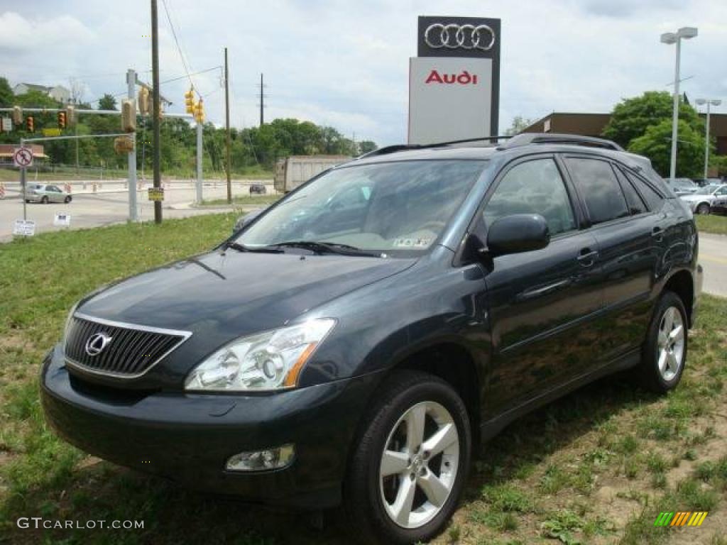 2005 RX 330 AWD - Black Forest Green Pearl / Ivory photo #1