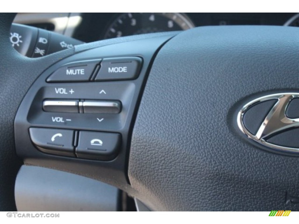 2019 Elantra SEL - Phantom Black / Beige photo #14