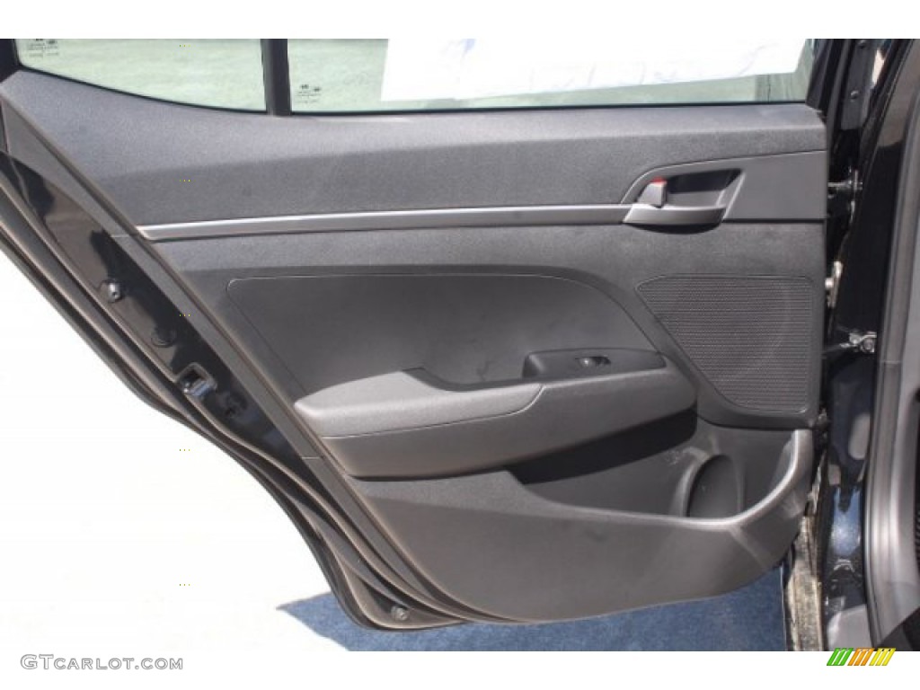 2019 Elantra SEL - Phantom Black / Beige photo #16