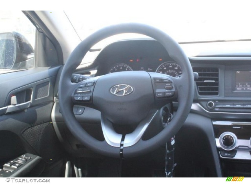 2019 Elantra SEL - Phantom Black / Beige photo #19